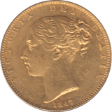 1847 GOLD SOVEREIGN ( GVF ) - SOVEREIGN - Cambridgeshire Coins