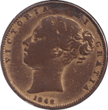 1848 FARTHING ( FAIR ) - FARTHING - Cambridgeshire Coins