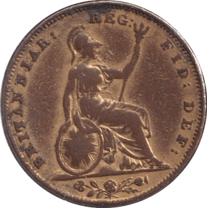 1848 FARTHING ( FAIR ) - FARTHING - Cambridgeshire Coins