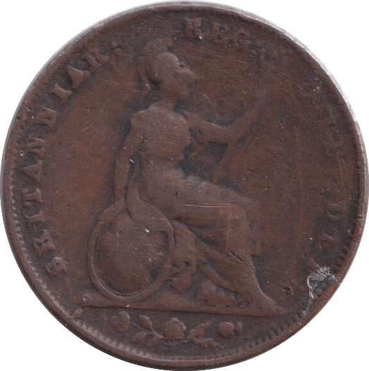 1848 FARTHING ( FAIR ) - FARTHING - Cambridgeshire Coins