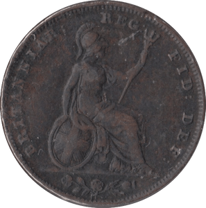 1848 FARTHING ( GVF ) - Farthing - Cambridgeshire Coins