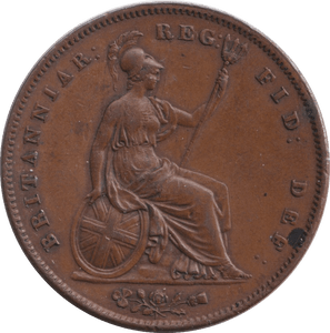 1848 PENNY ( AUNC ) - PENNY - Cambridgeshire Coins