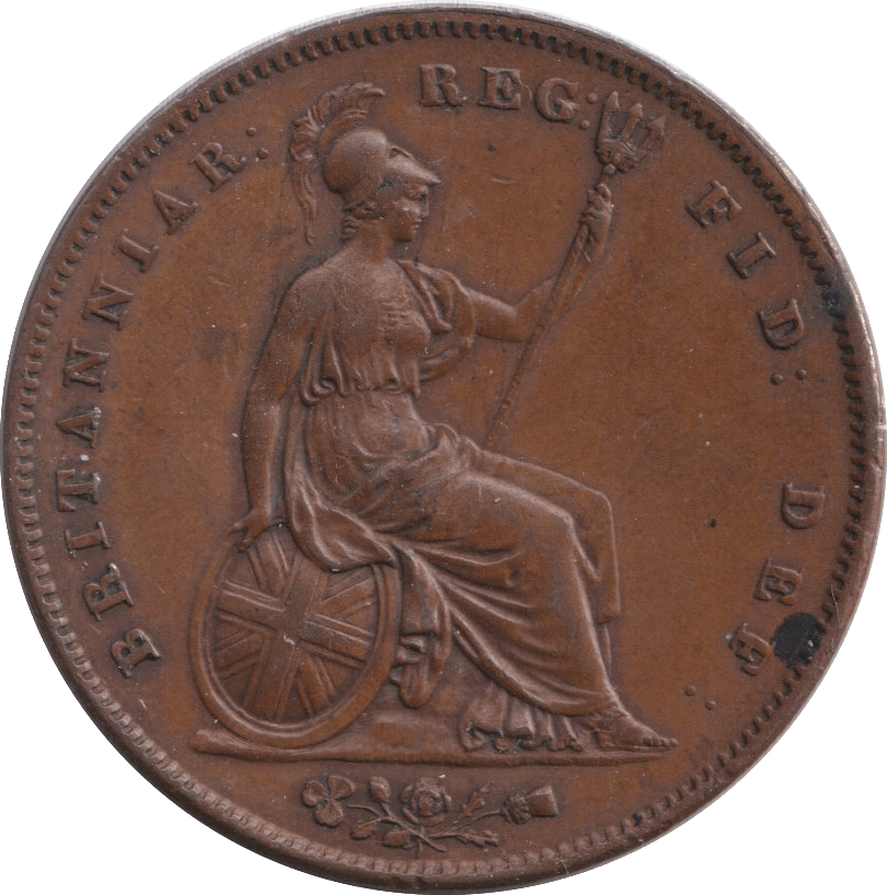 1848 PENNY ( AUNC ) - PENNY - Cambridgeshire Coins