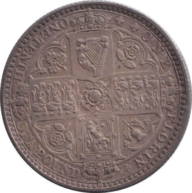 1849 FLORIN ( GVF ) - FLORIN - Cambridgeshire Coins
