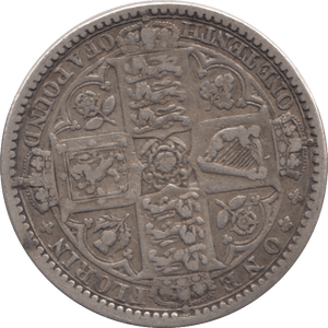 1849 FLORIN ( VF ) - FLORIN - Cambridgeshire Coins