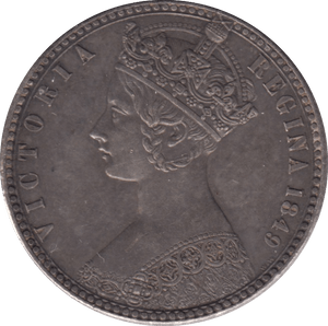 1849 GOTHIC FLORIN ( EF ) 8 - FLORIN - Cambridgeshire Coins