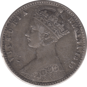 1849 GOTHIC FLORIN ( GVF ) 6 - FLORIN - Cambridgeshire Coins