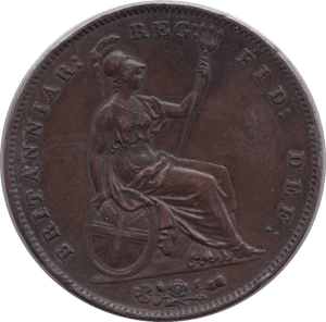 1849 PENNY ( AUNC ) - Penny - Cambridgeshire Coins