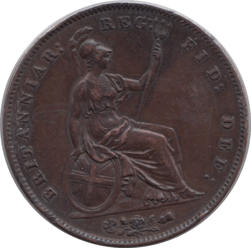 1849 PENNY ( AUNC ) - Penny - Cambridgeshire Coins