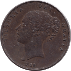 1849 PENNY ( AUNC ) - Penny - Cambridgeshire Coins