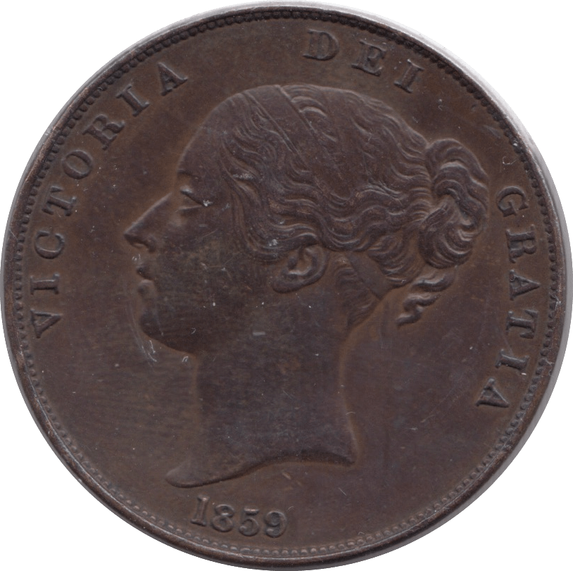 1849 PENNY ( AUNC ) - Penny - Cambridgeshire Coins