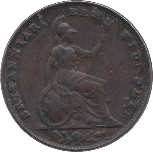 1850 FARTHING ( EF ) - Farthing - Cambridgeshire Coins