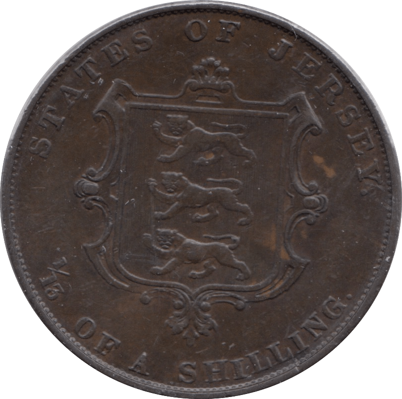 1851 1/13 SHILLING JERSEY - WORLD COINS - Cambridgeshire Coins