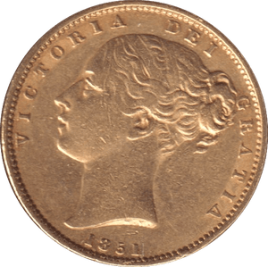 1851 GOLD SOVEREIGN ( EF ) - SOVEREIGN - Cambridgeshire Coins