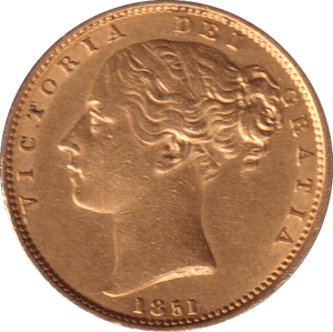 1851 GOLD SOVEREIGN ( EF ) - SOVEREIGN - Cambridgeshire Coins