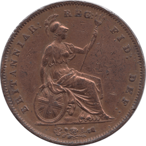 1851 PENNY ( EF ) - PENNY - Cambridgeshire Coins