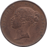 1851 PENNY ( EF ) - PENNY - Cambridgeshire Coins