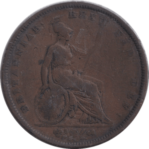 1851 PENNY ( FINE ) - PENNY - Cambridgeshire Coins