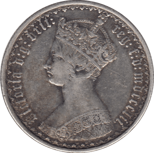 1852 FLORIN ( VF ) - FLORIN - Cambridgeshire Coins