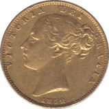 1852 GOLD SOVEREIGN ( EF ) - SOVEREIGN - Cambridgeshire Coins