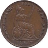 1853 FARTHING ( EF ) - Farthing - Cambridgeshire Coins