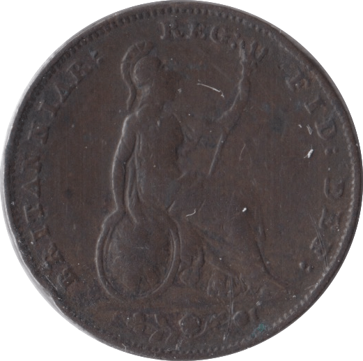 1853 FARTHING ( F ) - Farthing - Cambridgeshire Coins