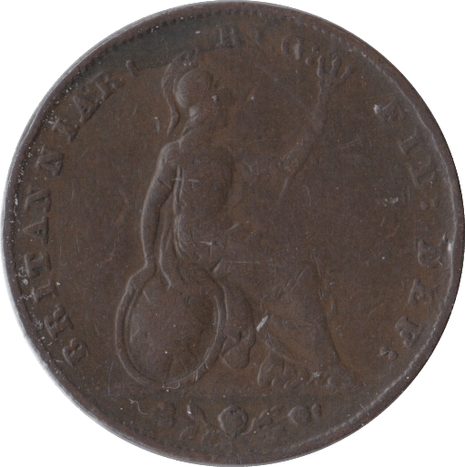 1853 FARTHING ( F ) - Farthing - Cambridgeshire Coins