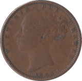 1853 FARTHING ( F ) - Farthing - Cambridgeshire Coins