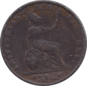 1853 FARTHING ( FINE ) - Farthing - Cambridgeshire Coins