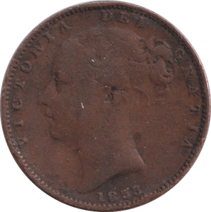 1853 FARTHING ( NF ) - FARTHING - Cambridgeshire Coins