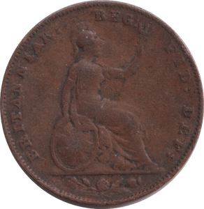 1853 FARTHING ( NF ) - FARTHING - Cambridgeshire Coins