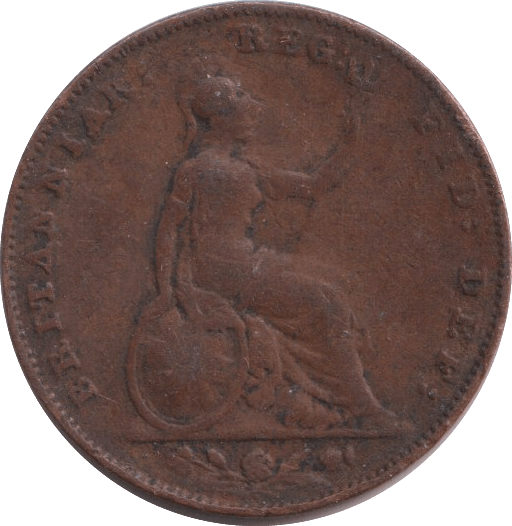 1853 FARTHING ( NF ) - FARTHING - Cambridgeshire Coins