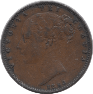 1853 FARTHING ( VF ) - Farthing - Cambridgeshire Coins