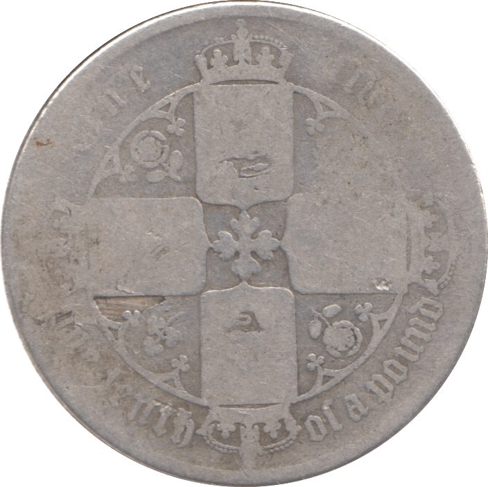 1853 FLORIN ( FAIR ) - FLORIN - Cambridgeshire Coins