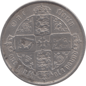 1853 FLORIN ( GF ) - FLORIN - Cambridgeshire Coins