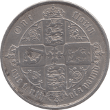 1853 FLORIN ( GF ) - FLORIN - Cambridgeshire Coins