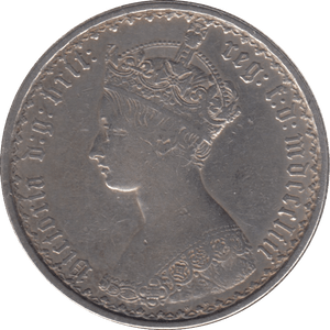 1853 FLORIN ( GF ) - FLORIN - Cambridgeshire Coins