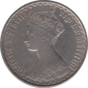 1853 FLORIN ( GF ) - FLORIN - Cambridgeshire Coins