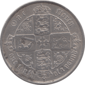 1853 FLORIN ( GF ) - FLORIN - Cambridgeshire Coins