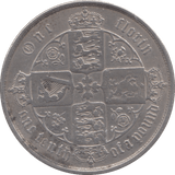 1853 FLORIN ( GF ) - FLORIN - Cambridgeshire Coins