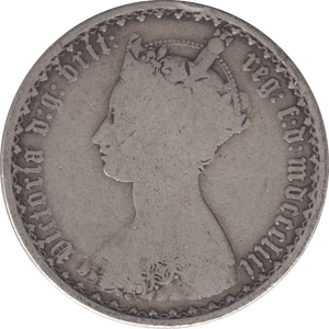 1853 FLORIN ( NF ) - FLORIN - Cambridgeshire Coins