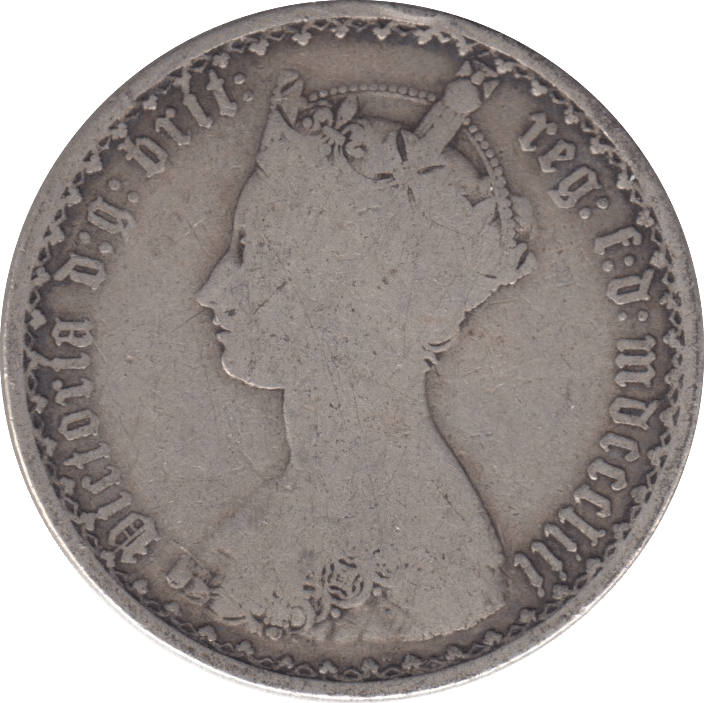 1853 FLORIN ( NF ) - FLORIN - Cambridgeshire Coins