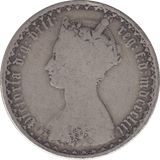 1853 FLORIN ( NF ) - FLORIN - Cambridgeshire Coins