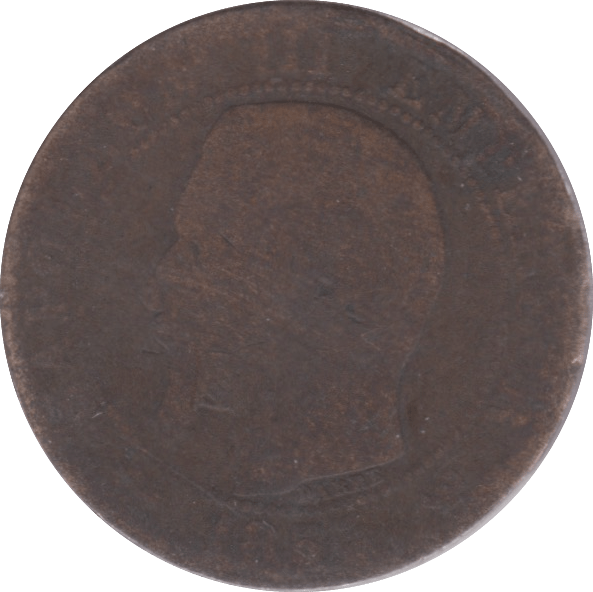 1853 FRANCE NAPOLEON III - WORLD COINS - Cambridgeshire Coins