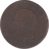 1853 FRANCE NAPOLEON III - WORLD COINS - Cambridgeshire Coins