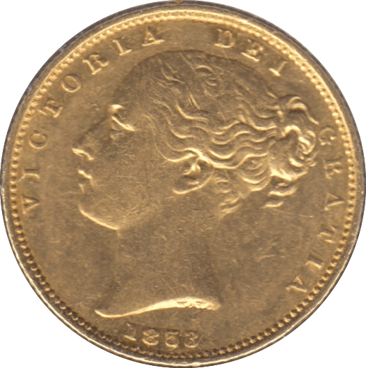 1853 GOLD SOVEREIGN ( EF ) - SOVEREIGN - Cambridgeshire Coins