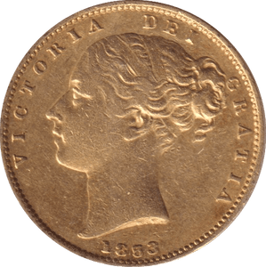 1853 GOLD SOVEREIGN ( GVF ) - SOVEREIGN - Cambridgeshire Coins