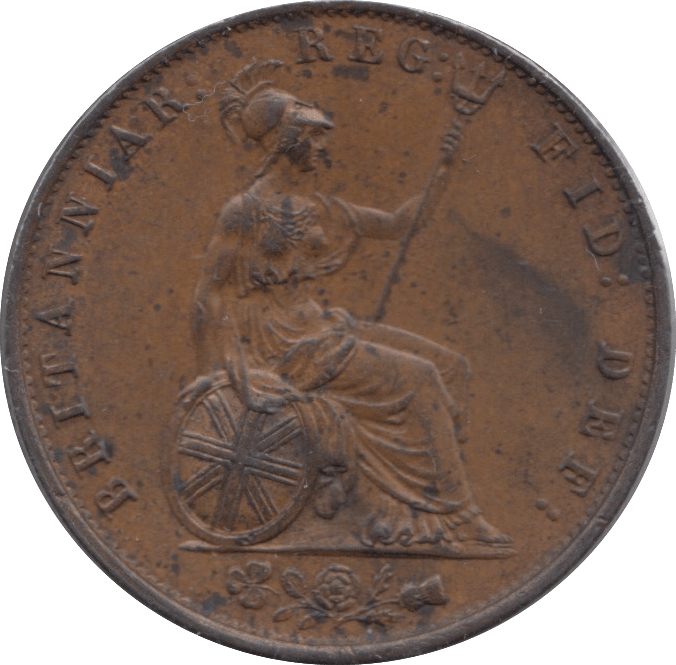 1853 HALFPENNY ( AUNC ) - Halfpenny - Cambridgeshire Coins