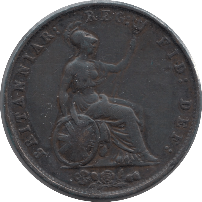 1853 HALFPENNY ( GVF ) - Halfpenny - Cambridgeshire Coins