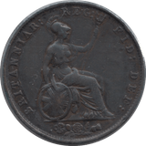 1853 HALFPENNY ( GVF ) - Halfpenny - Cambridgeshire Coins